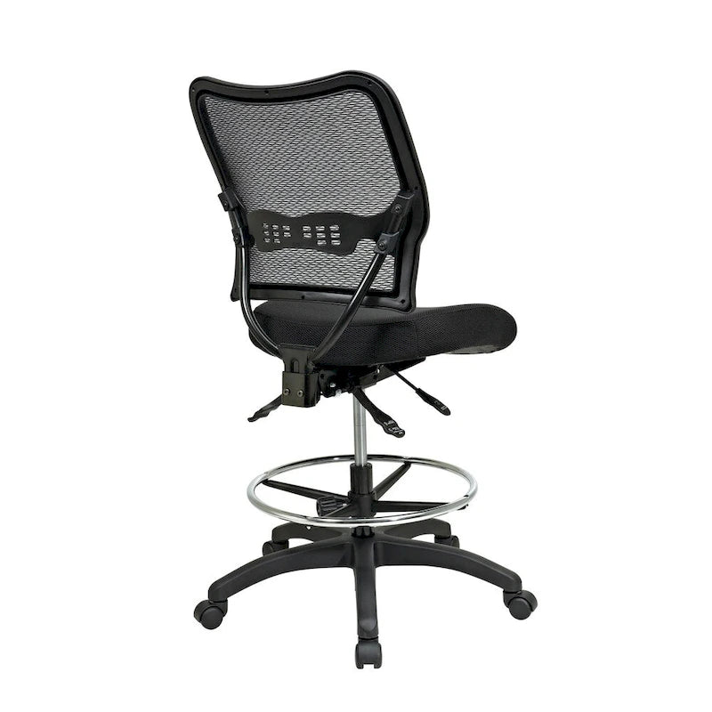 Luxusní ergonomická pracovní židle se síťovaným opěradlem a síťovaným sedákem
